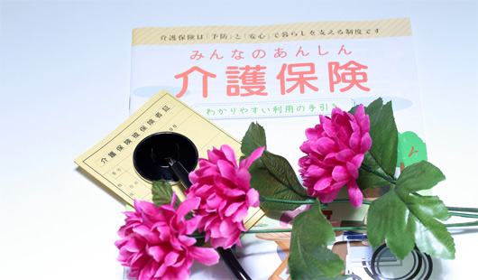 介護保険の手引きと保険証