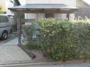 車のスムーズな出し入れが可能になりました。