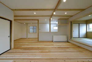 リノベーション(スケルトン・全面リフォーム)リフォーム リビング タイガハウス