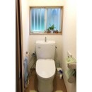 見た目もスッキリし、節水効果も期待できるトイレに交換！
