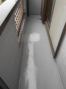 新規でウレタン防水工事を行い漏水も止まりました