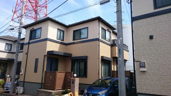 塗りつぶしでの塗装だったが現状に近い感じに仕上がりました