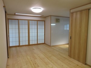 リノベーション(スケルトン・全面リフォーム)リフォーム リビング HARA建築工房