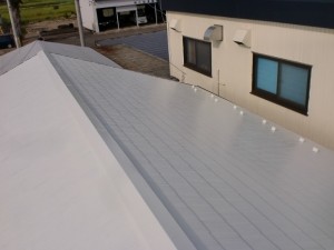 遮熱塗料で塗り替えたことで省エネ効果も期待できます