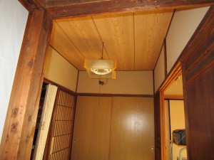 新しい気持ちで新年が迎えられるように和室の天井をリフォーム