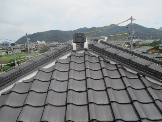 ひときわ輝く白の漆喰になりました