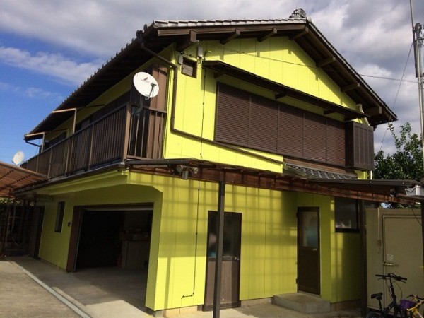 きれいな外壁に甦りました。
