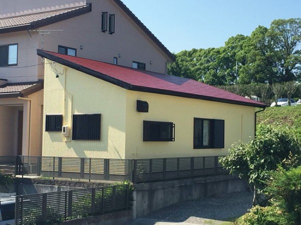 センスが光る配色の外観になりました。