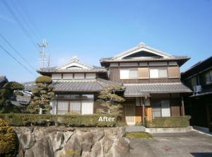 しっくり落ち着いた趣の外観へ！
