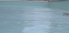 塗装をして水はけも良くなり、雨漏りの心配はなくなりました。