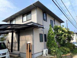 外壁塗装で外観が見違えるようになりました