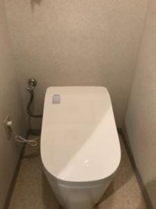 掃除も楽になり、トイレ内も広くスッキリとしました！