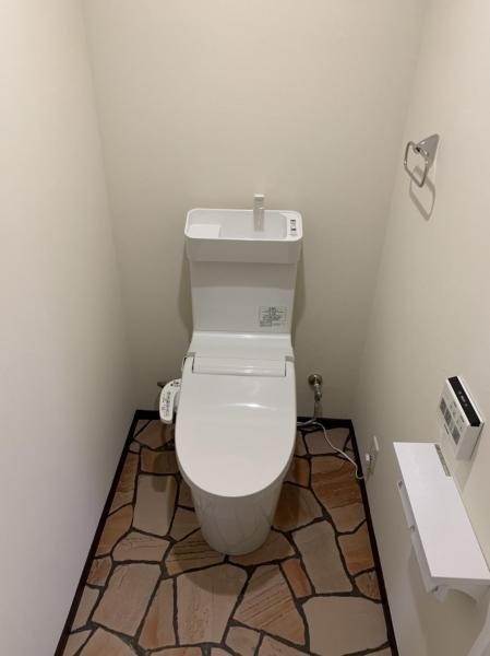 清潔感あるおトイレに変身
