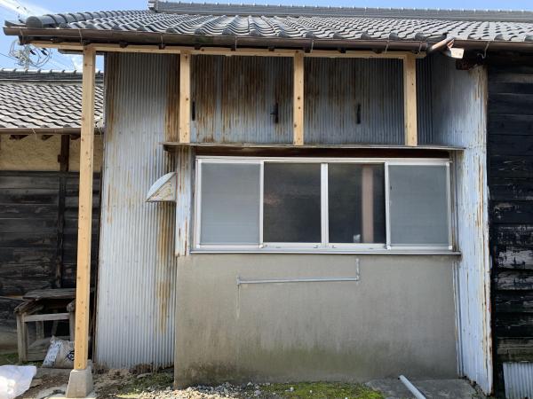 軒先垂木受けなおし工事