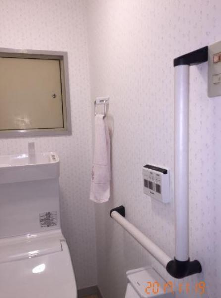 トイレリフォーム バリアフリー panasonicリフォームclubスギヤマ