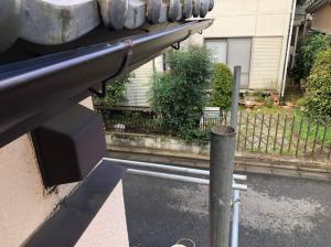 火災保険を利用して歪んだ雨樋を新品に交換しました！