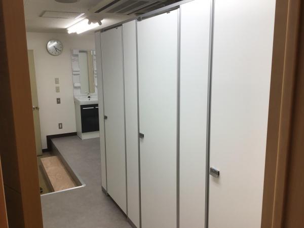 トイレ　シャワールーム新規設置