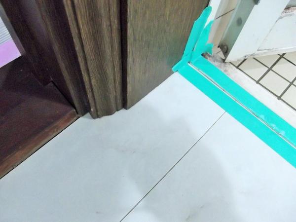 床・フローリング張替えリフォーム 洗面所(洗面台) 有限会社宮坂工務店