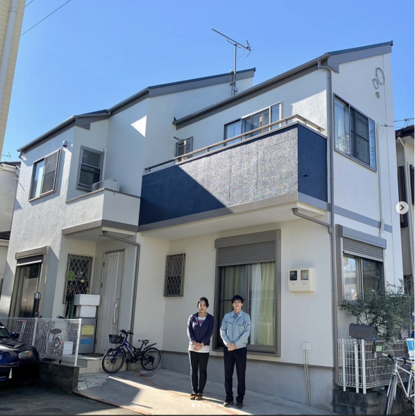 大和市南林間T様と記念写真