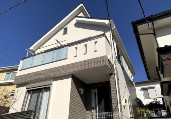 全塗装で新築のような輝き！