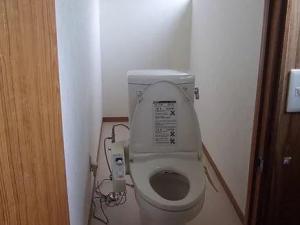 清潔感もあり掃除もしやすいトイレ