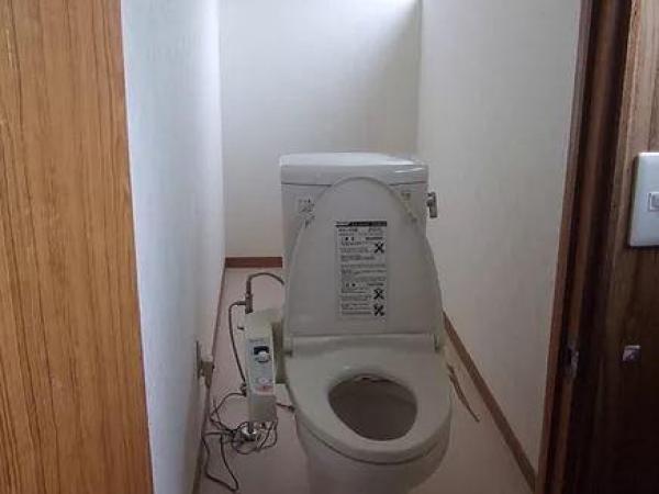 清潔感もあり掃除もしやすいトイレ
