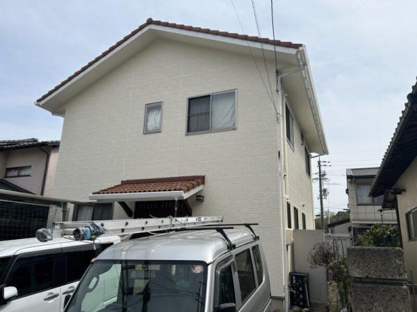 外装全体を塗り替え、気持ちの良い外観に！