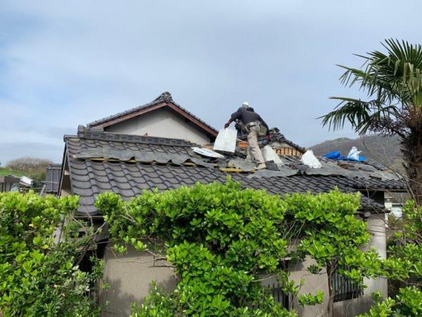 雨漏りの原因を特定し工事しました。雨漏りもなくなり安心して暮らせるように。