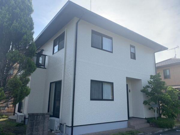 長期間の美観が期待できる塗料で塗り替えました