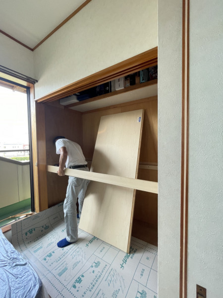 内装工事（押入改修）