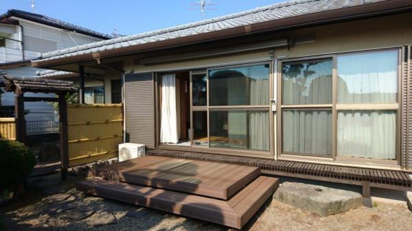 ウッドデッキリフォーム ひびきホーム