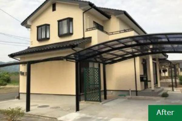 ベージュ系の落ち着いた雰囲気に