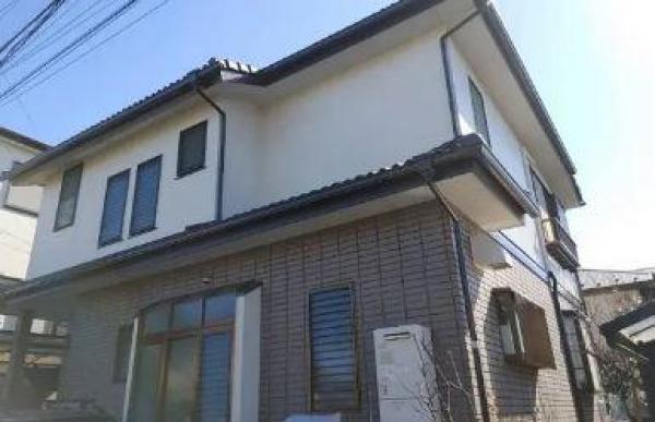 美しい仕上がりの外観が完成しました
