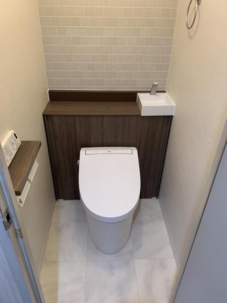 トイレリフォーム LIXILリフォームショップ Wall house reform茨木店