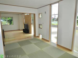 車庫部分を快適に暮らせるようリノベーション