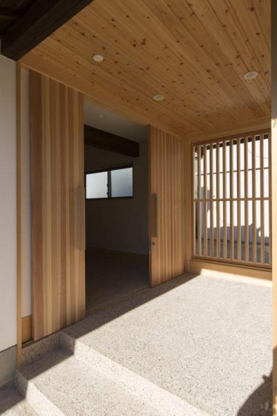 二世帯住宅リフォーム 玄関 LIXILリフォームショップ かげやま