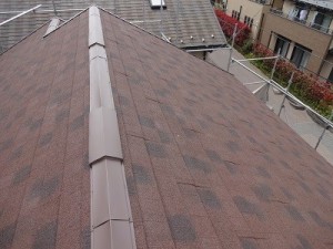 ディプロマットスターを葺き替え。屋根の耐久性が高まりました。