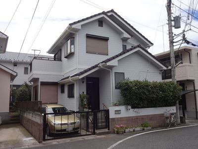 地球にも優しいアルマースＳiで外壁の耐候性を高めました！