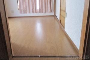 床の段差を解消し介護もしやすい家へ