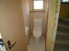 清潔感溢れる明るいトイレに変わりました！
