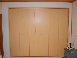 本格和室の押し入れを取り出しやすい大型クローゼットにリフォームしました！