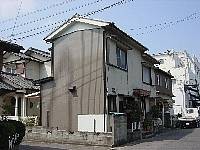 錆が発生していた外壁の塗装工事です。