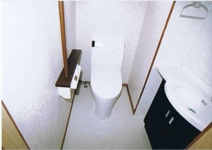 和式トイレから洋式トイレへとリフォームし、段差も無くなりました。