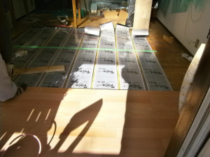 床・フローリング張替えリフォーム事例