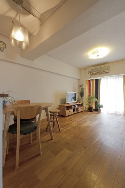 スケルトンにした天井
