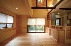 明るく日の光がたっぷり注ぎこむ温かな部屋に