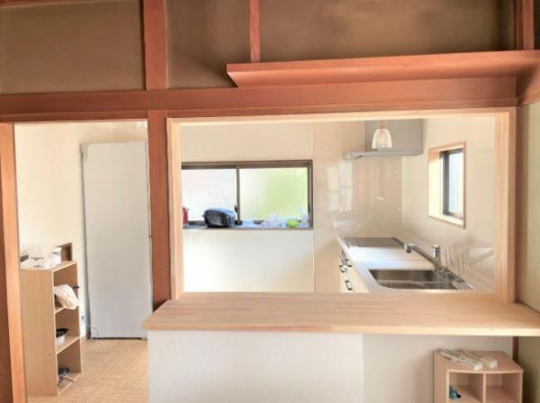 リノベーション(スケルトン・全面リフォーム)リフォーム キッチン・台所 株式会社青木工務店