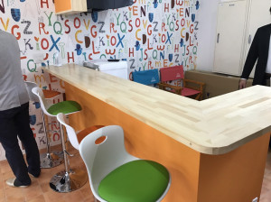 お子様が楽しめるような内装になるよう仕上げました
