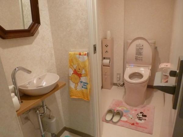 子供たちが楽しくなるような可愛らしいトイレを新設しました
