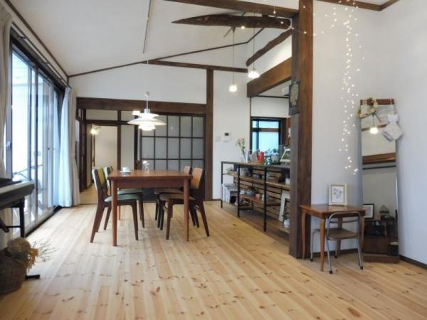 リノベーション(スケルトン・全面リフォーム)リフォーム ダイニング 株式会社仙台エアサイクル住建